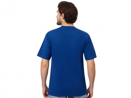 Футболка из френч терри Warsaw унисекс 220гр, кл. синий