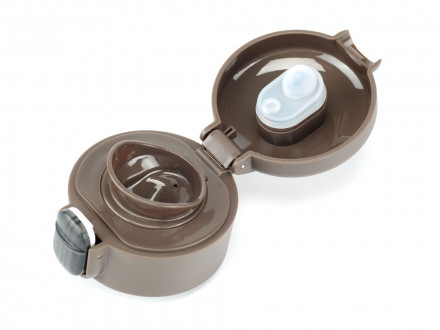 Термокружка Stinger, 0,35 л, сталь/пластик, красный глянцевый, 8,4 x 7 x 21,2 см