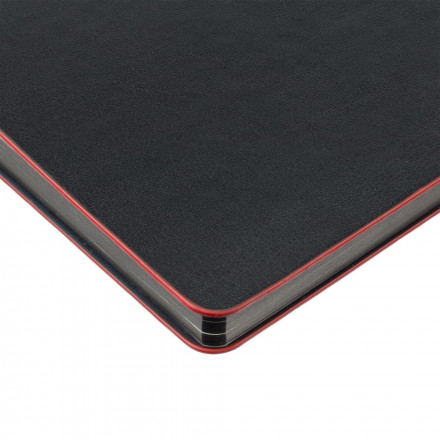 Блокнот Trait в точку, черно-красный