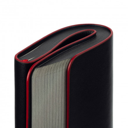 Блокнот Trait в точку, черно-красный