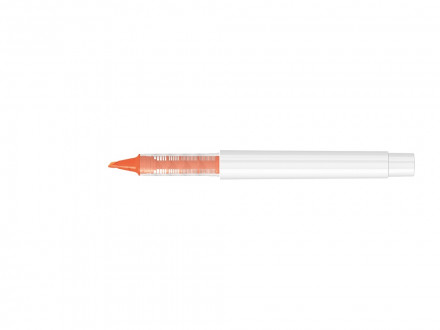 Маркер в корпусе из переработанного материала rPET RECYCLED PET PEN PRO LIQEO, белый с оранжевыми чернилами
