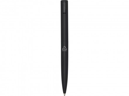 Juana шариковая ручка из переработанного алюминия - сплошной черный, синие чернила