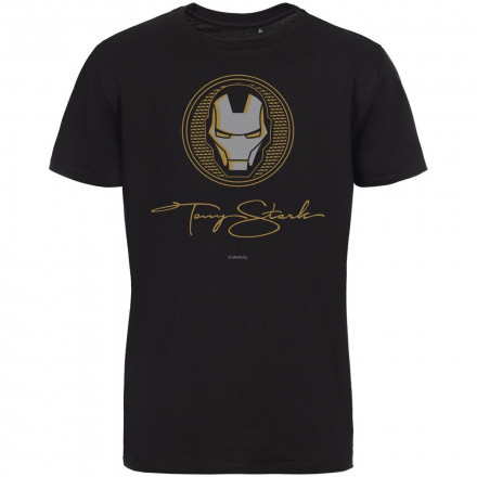 Футболка Tony Stark Icon, черная