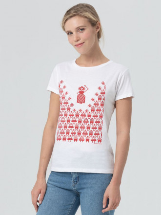 Футболка «Руфина Базлова. Светлана», белая