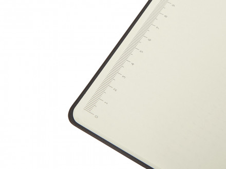 Блокнот А5 в гибкой обложке Chaplin, шоколадный