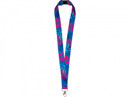 Ланъярд 2,5 см с карабином и замком обрыва