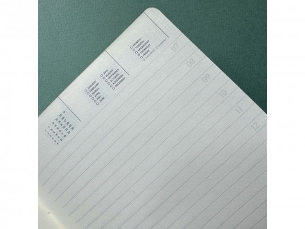 Ежедневник недатированный А5 Megapolis Nebraska Flex, оранжевый с золотым обрезом