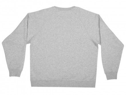 Свитшот оверсайз Paris, унисекс, серый меланж