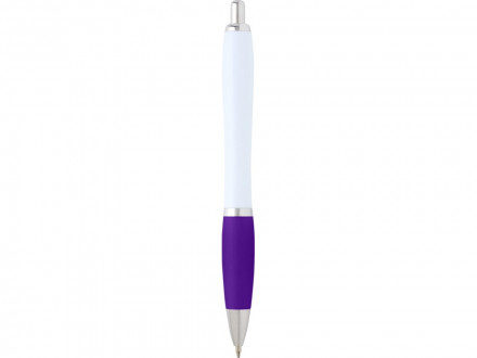 Nash шариковая ручка из переработанной пластмассы - Пурпурный (черные чернила)