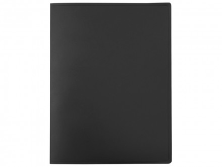 Папка пластиковая с 2 кольцами, черный