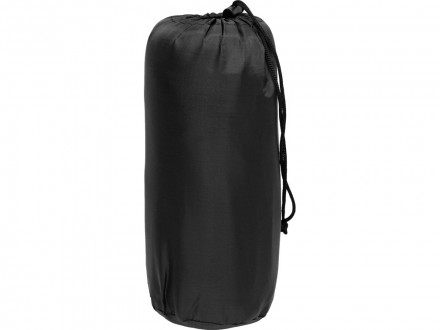 Плед вязаный Blend в чехле, черный