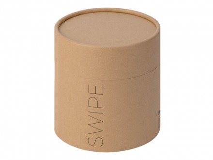 Стальная кружка с двойными стенками Swipe, белый0,00