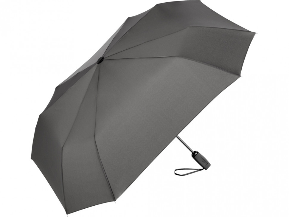 Зонт складной 5649 Square полуавтомат, серый