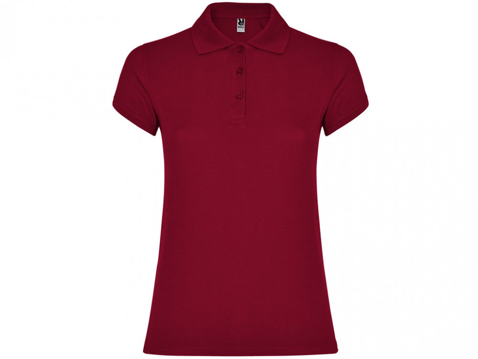 Рубашка поло Star женская, гранатовый