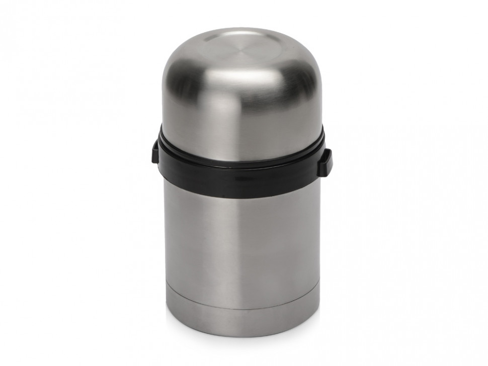 Термос для еды, 500 мл, серебристый
