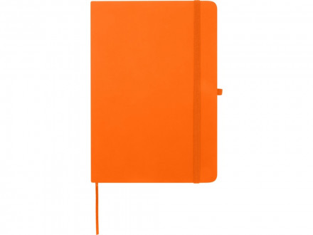 Блокнот Spectrum Plus формата A5 в твердой обложке - Оранжевый