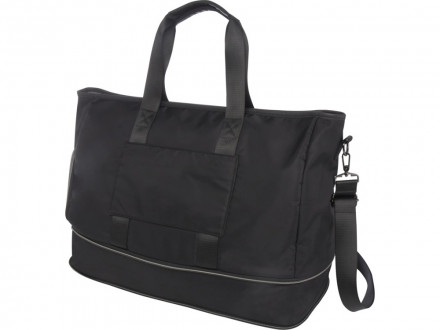 Rhine расширяемая спортивная сумка на 35 л из переработанных материалов по стандарту GRS, сплошной черный