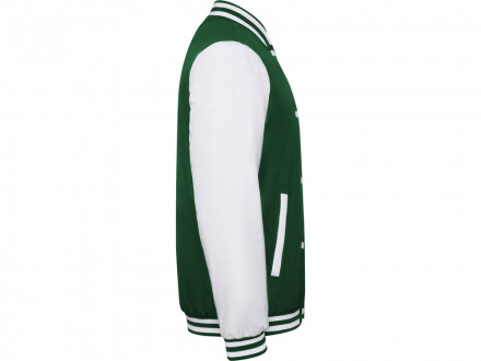 Бомбер утепленный California унисекс, бутылочный зеленый