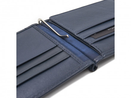 Бумажник С Зажимом мужской Beverly Hills Polo Club, синий