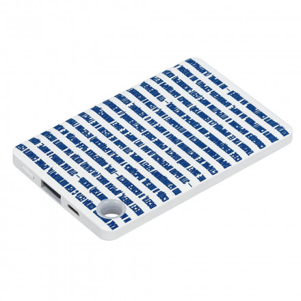 Внешний аккумулятор-фонарь «Аморе море» 2600 мАч