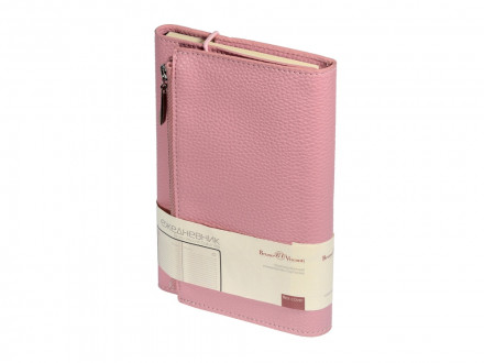Ежедневник недатированный  А5- Dolce Vita  (розовый)