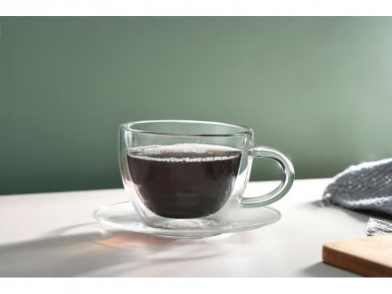 Чайная пара с двойными стенками Rio