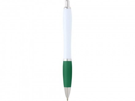 Nash шариковая ручка из переработанной пластмассы - Зеленый (черные чернила)