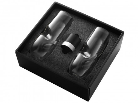 Набор из двух бокалов и пробки для шампанского Bubbly Bliss