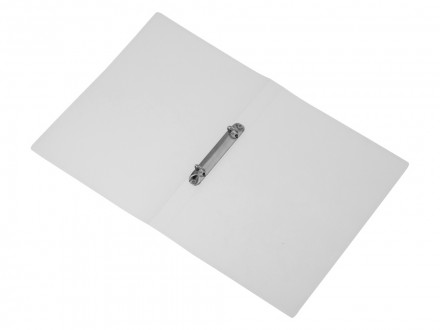 Папка пластиковая с 2 кольцами, прозрачный