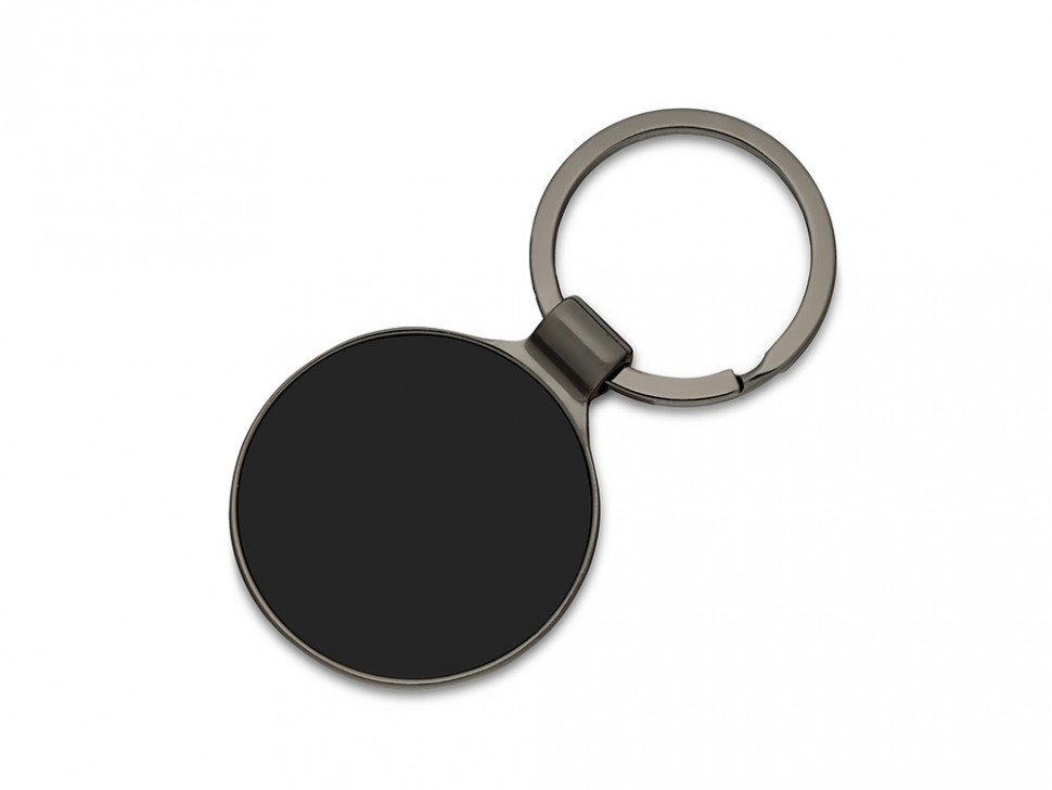Брелок Light Steel Rnd, цвет оружейной стали