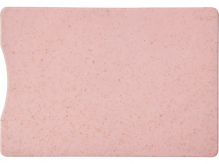 Чехол для карт RFID Straw, розовый