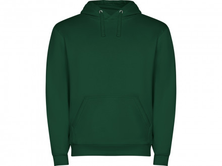 Толстовка с капюшоном Capucha мужская, бутылочный зеленый