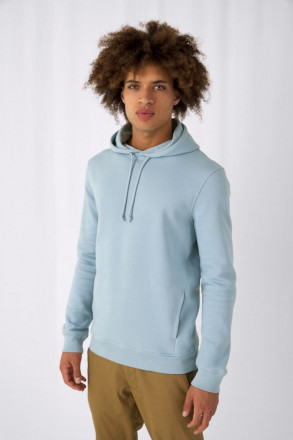 Толстовка с капюшоном унисекс BNC Organic, красная