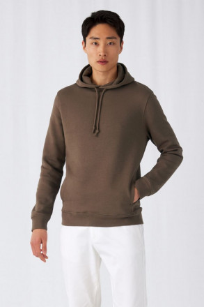 Толстовка с капюшоном унисекс BNC Organic, красная