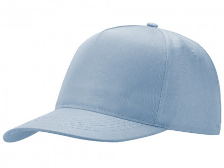 Бейсболка Poly 5-ти панельная 120гр, небесно-голубой