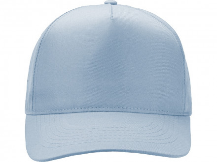 Бейсболка Poly 5-ти панельная 120гр, небесно-голубой