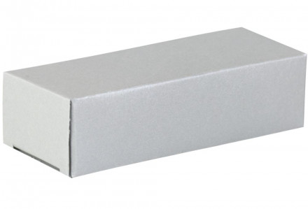 Коробочка под флешку, серебристая