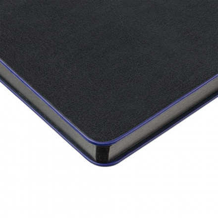 Блокнот Trait в точку, черно-синий