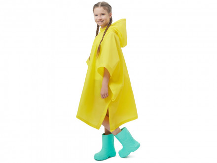 Пончо Hawaii c чехлом детский, желтый