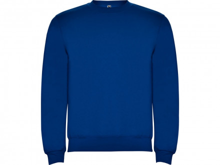 Свитшот с начесом Clasica унисекс, королевский синий