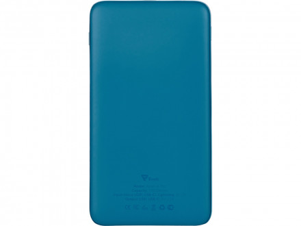 Внешний аккумулятор Reserve Pro, 10 000 mah, индиго