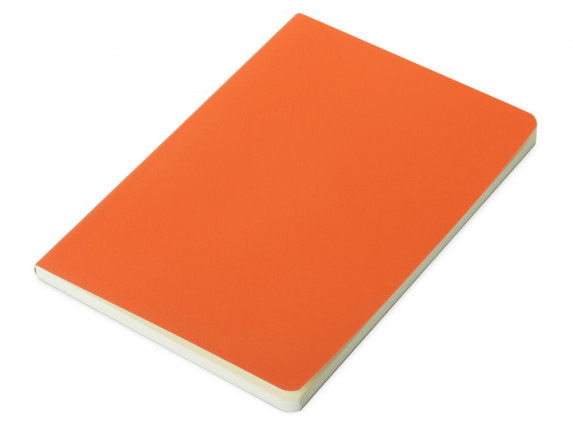 Блокнот Wispy 2.0, гибкая обложка A5, 64 листа в линейку, оранжевый
