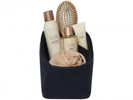 Органайзер для туалетных принадлежностей из переработанного материала Pack 500 г/м² Aware™ - Темно - синий