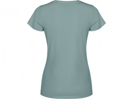 Футболка Fiyi женская, сине-зеленый выстиранный