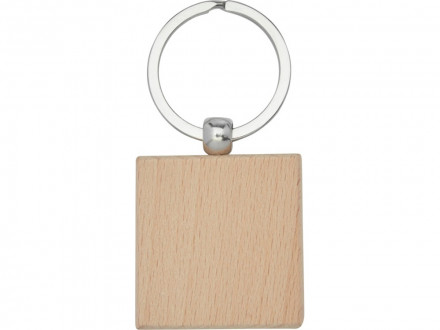 Квадратный брелок Gioia из бука, дерево