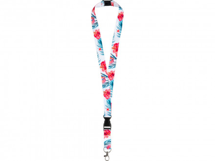 Ланъярд 2 см с карабином, межуровневым замком и замком обрыва