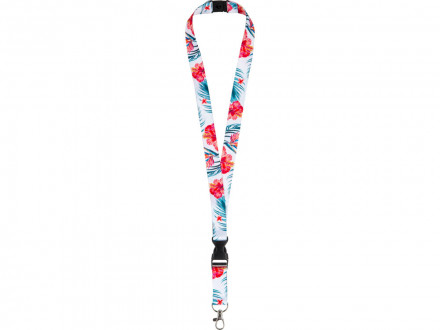 Ланъярд 2 см с карабином, межуровневым замком и замком обрыва