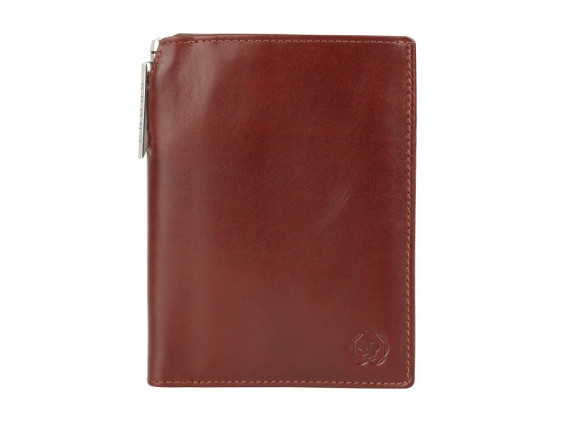 Бумажник для документов Cross Vachetta New Brandy, с ручкой Cross, кожа наппа, гладкая, коричневый