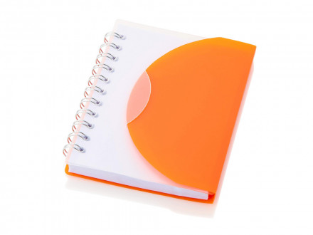 Блокнот А7 Post, оранжевый