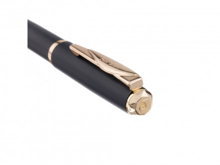 Ручка-роллер Pierre Cardin GAMME Classic. Цвет - черный. Упаковка Е